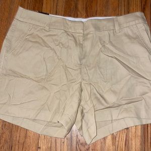 Khaki J. Crew shorts